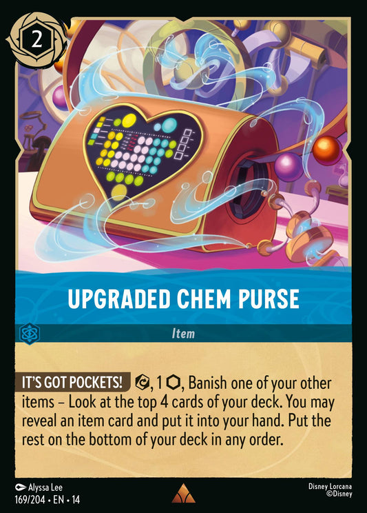 Upgraded Chem Purse - Rare Lorcana Card