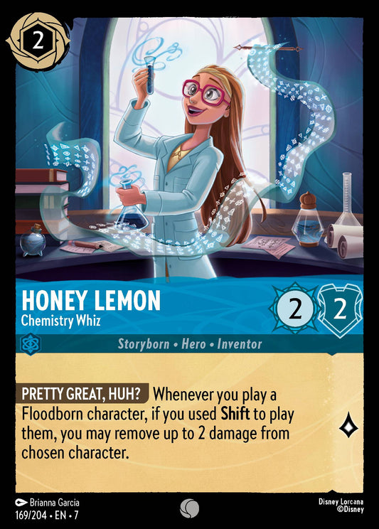 Honey Lemon - Chemistry Whiz - Common Lorcana Card