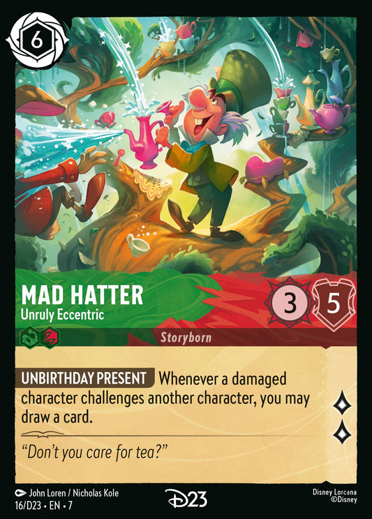 Mad Hatter - Unruly Eccentric - D23 Promos - Holofoil