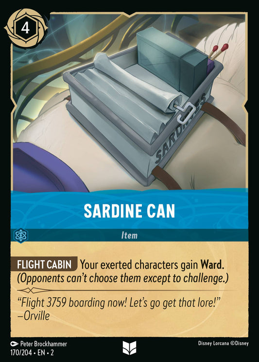 Sardine Can - Uncommon Lorcana Card