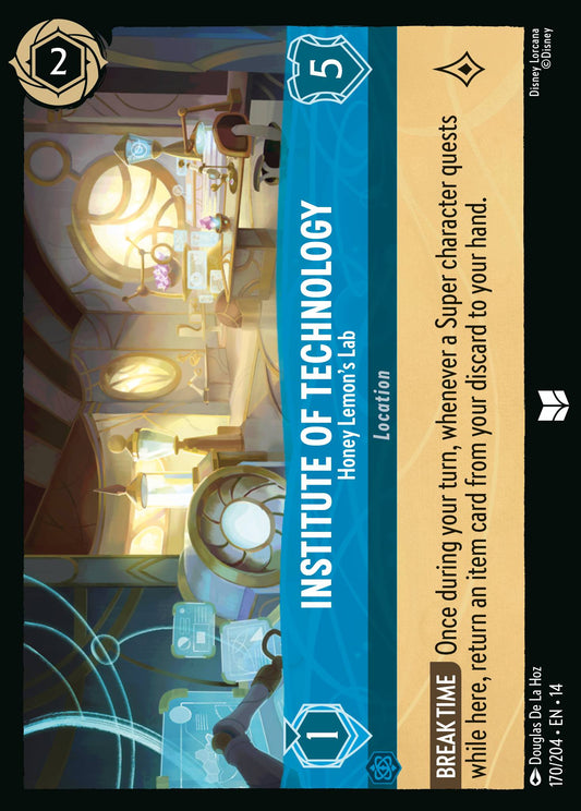 Institute of Technology - Honey Lemon's Lab - Uncommon Lorcana Card