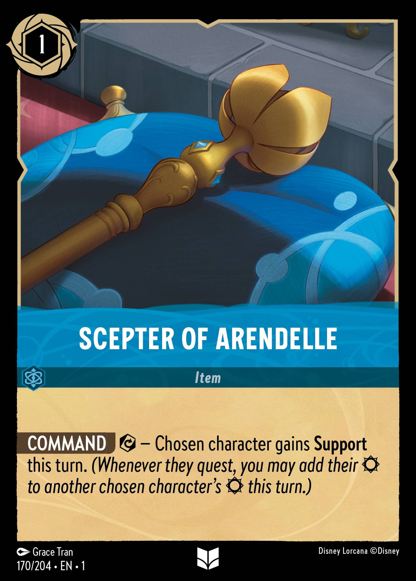 Scepter of Arendelle - Uncommon Lorcana Card
