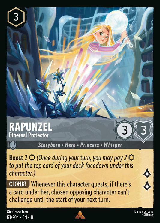 Rapunzel - Ethereal Protector - Rare Lorcana Card