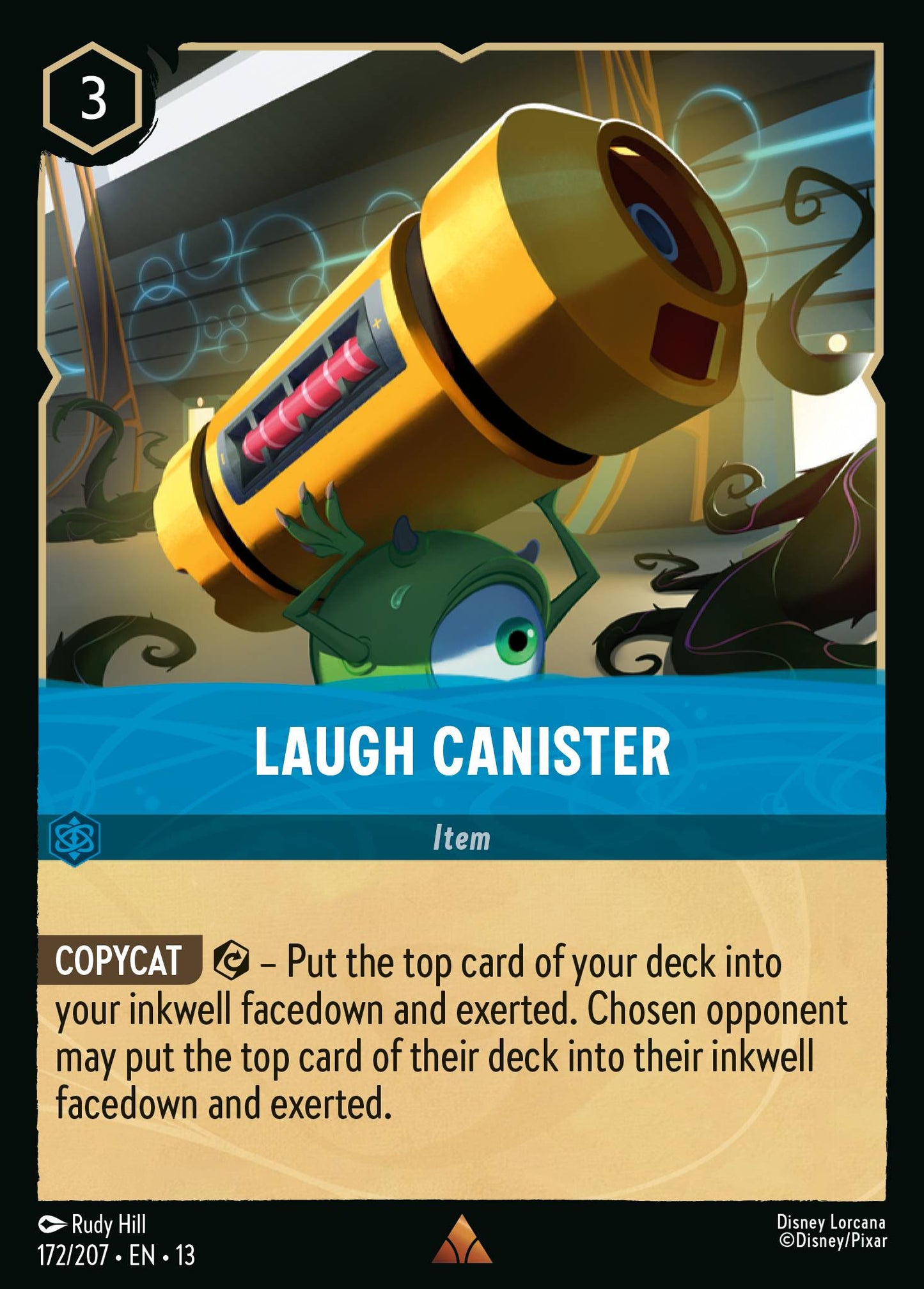 Laugh Canister - Rare Lorcana Card