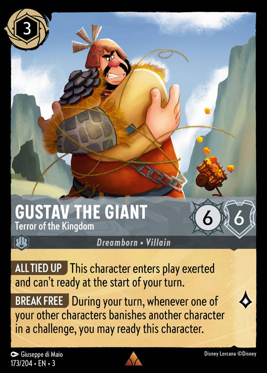 Gustav the Giant - Terror of the Kingdom - Rare Lorcana Card