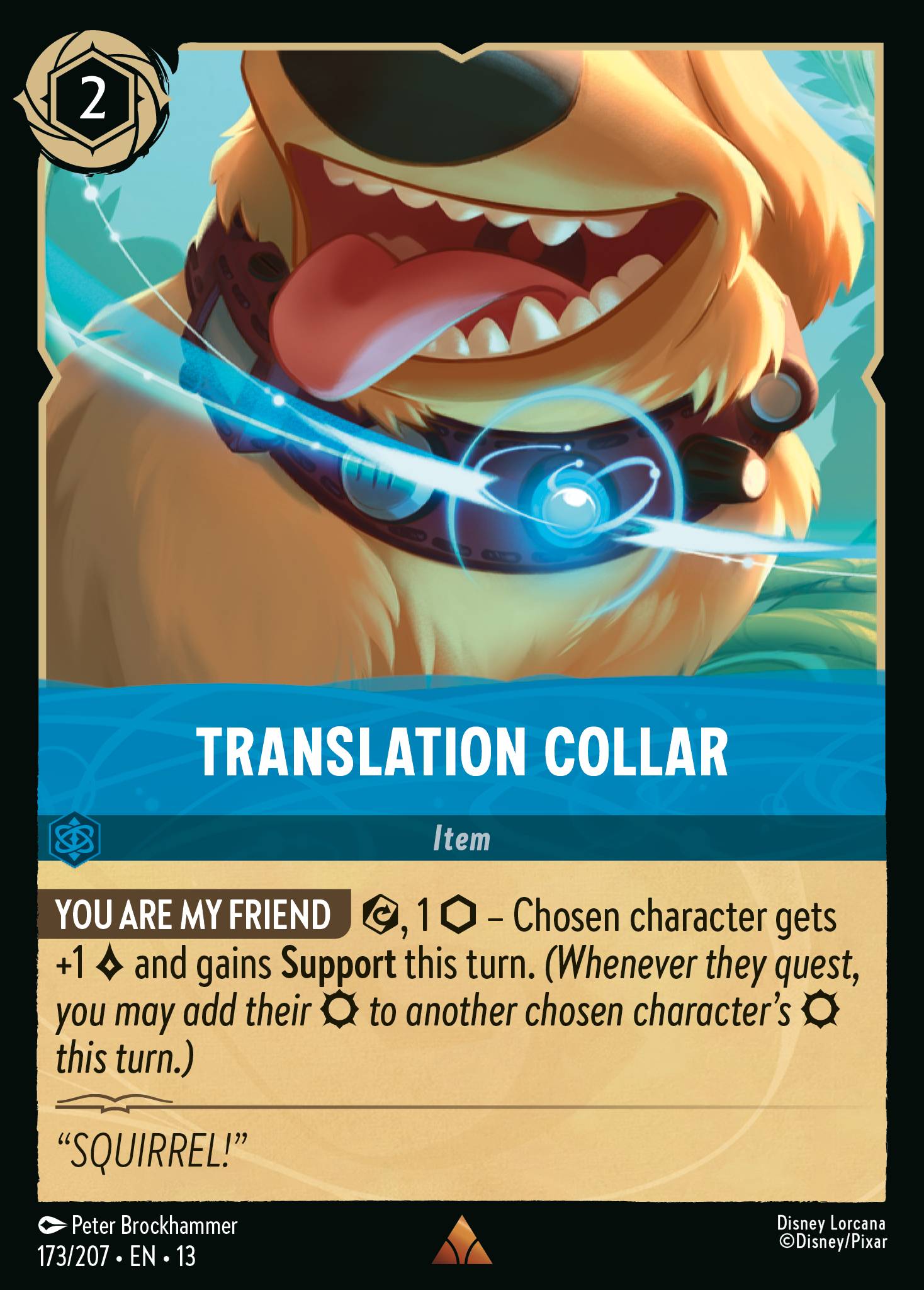 Translation Collar - Rare Lorcana Card