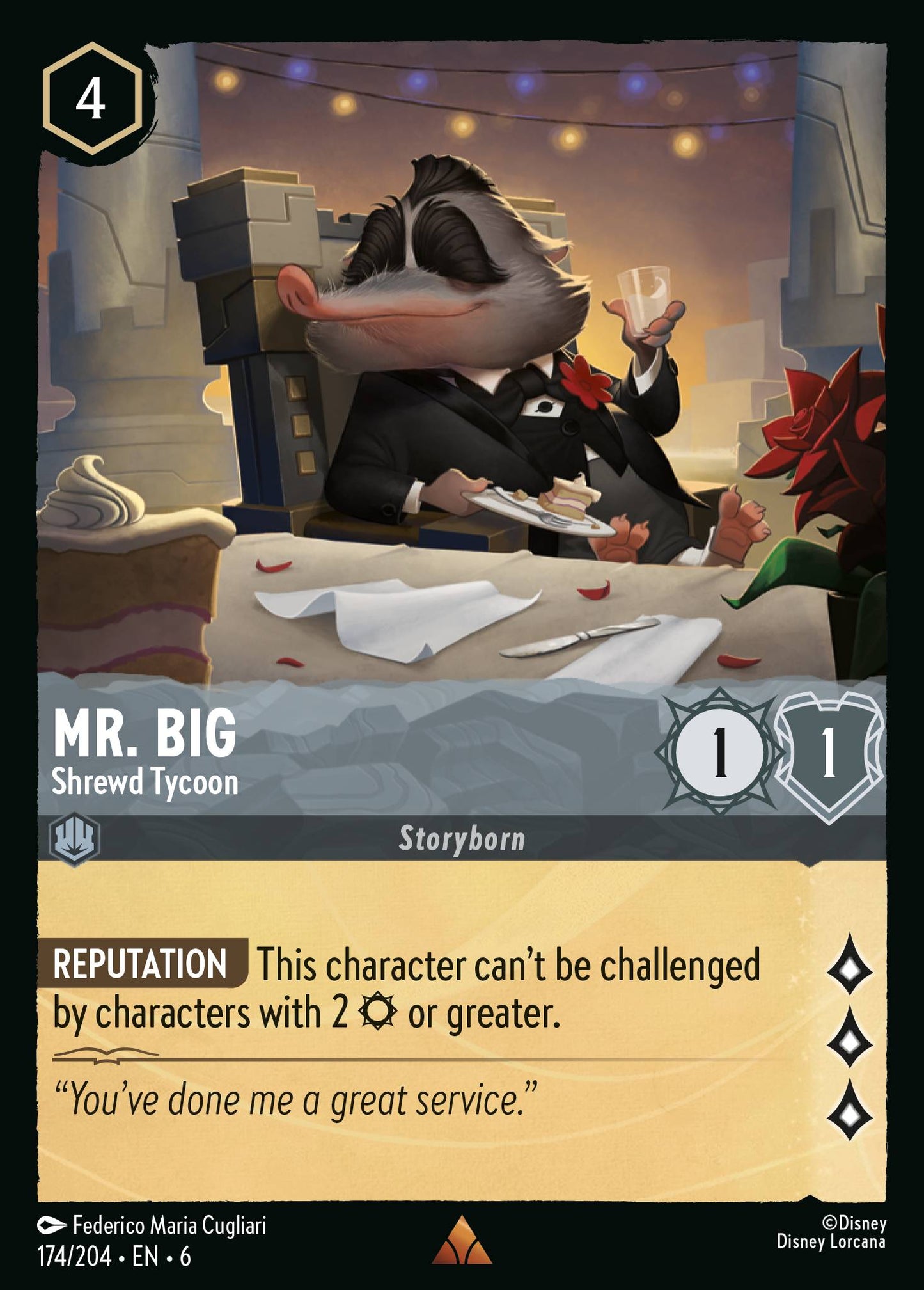 Mr. Big - Shrewd Tycoon (Rare)