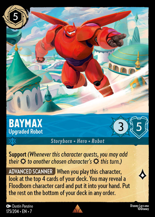 Baymax - Upgraded Robot - Rare Lorcana Card
