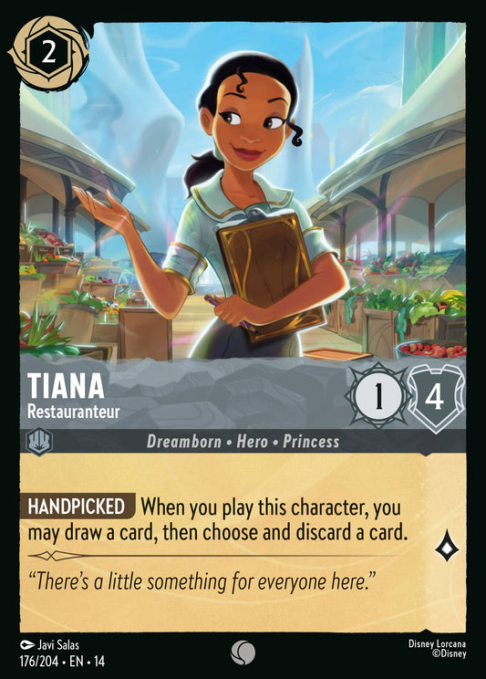 Tiana - Restauranteur - Common Lorcana Card