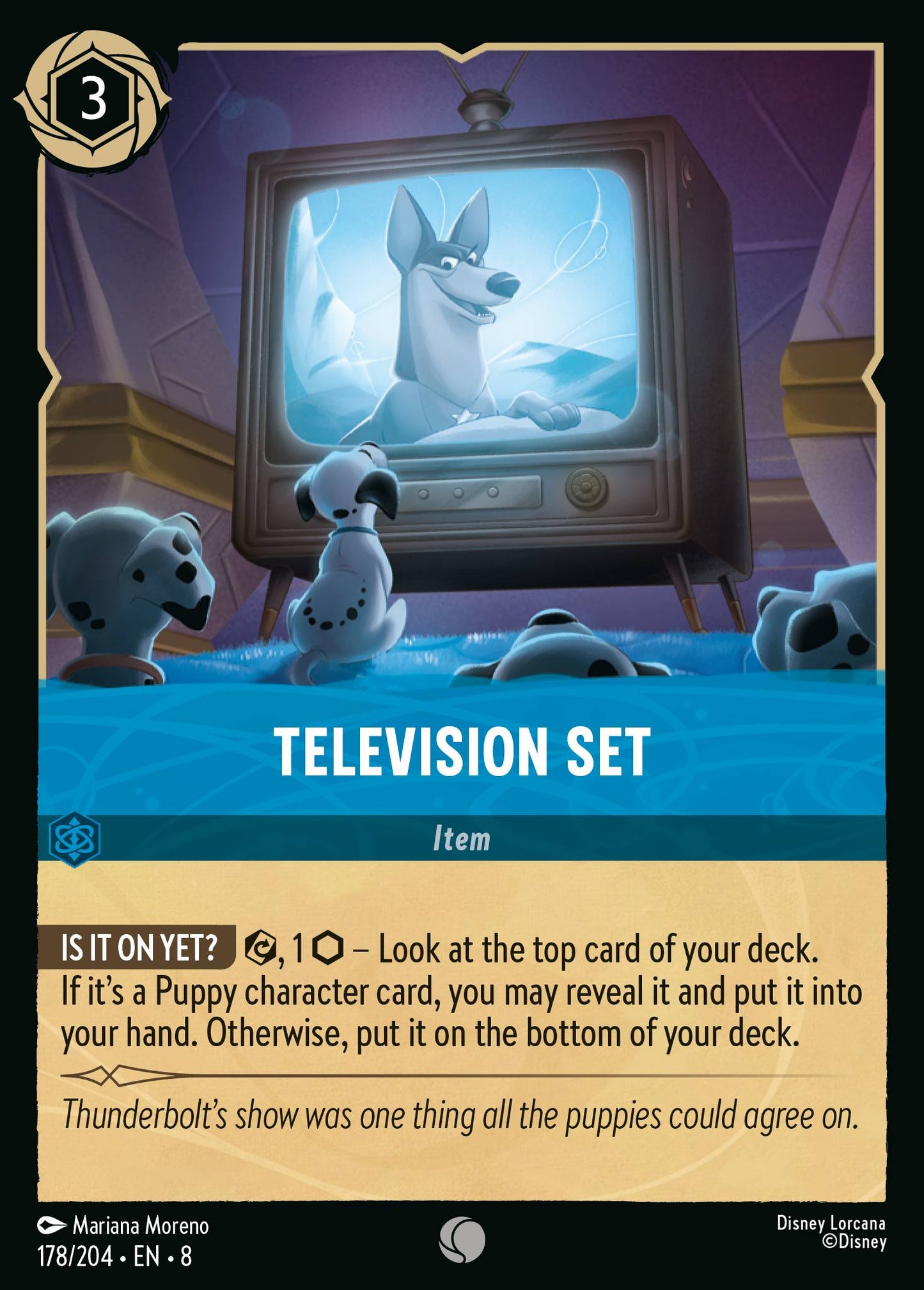 Television Set - Common Lorcana Card