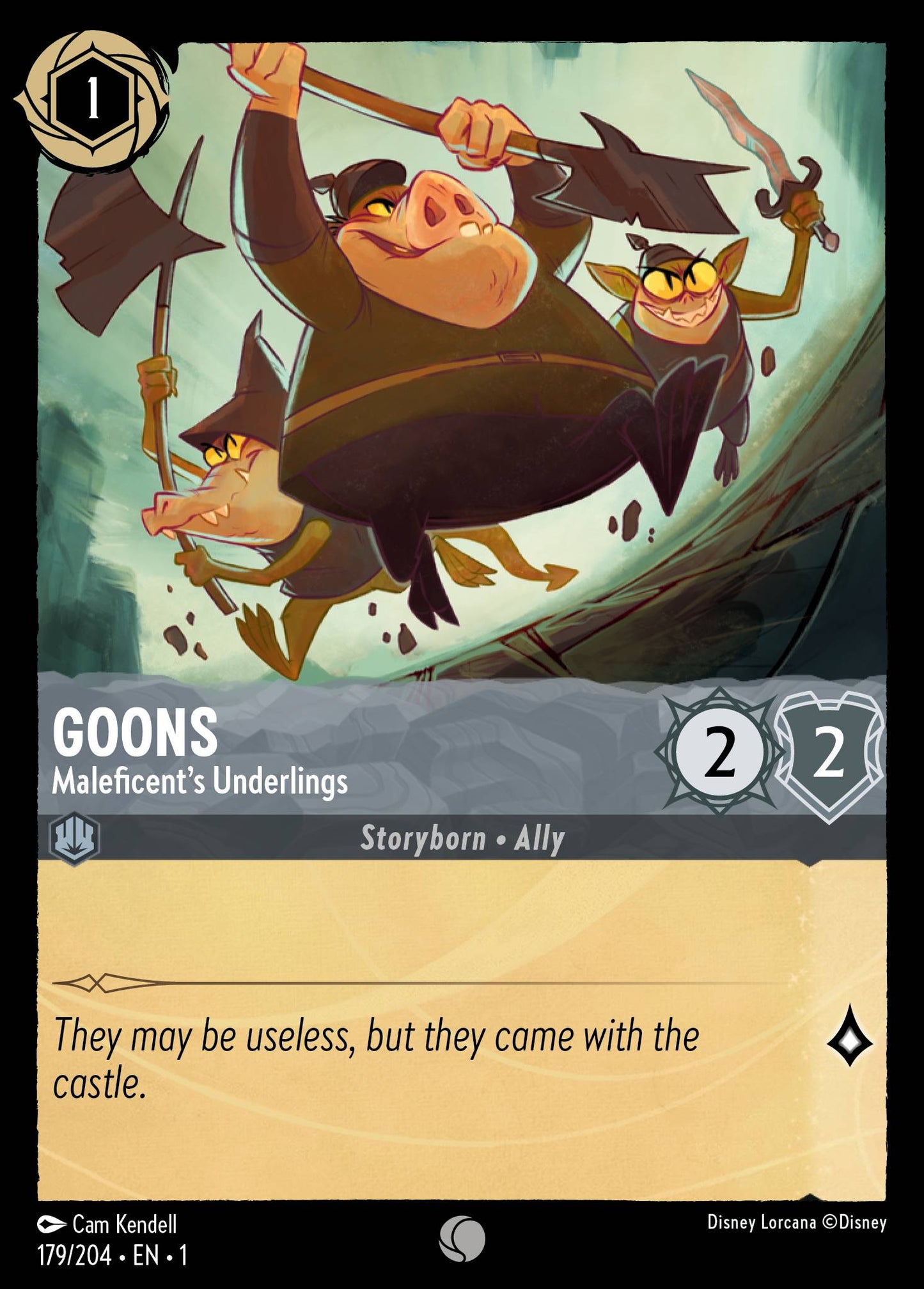 Goons - Maleficent's Underlings - Common Lorcana Card