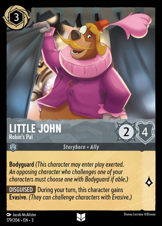 Little John - Robin's Pal - Uncommon Lorcana Card