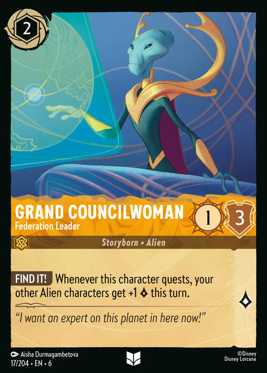 Grand Councilwoman - Federation Leader - Uncommon Lorcana Card
