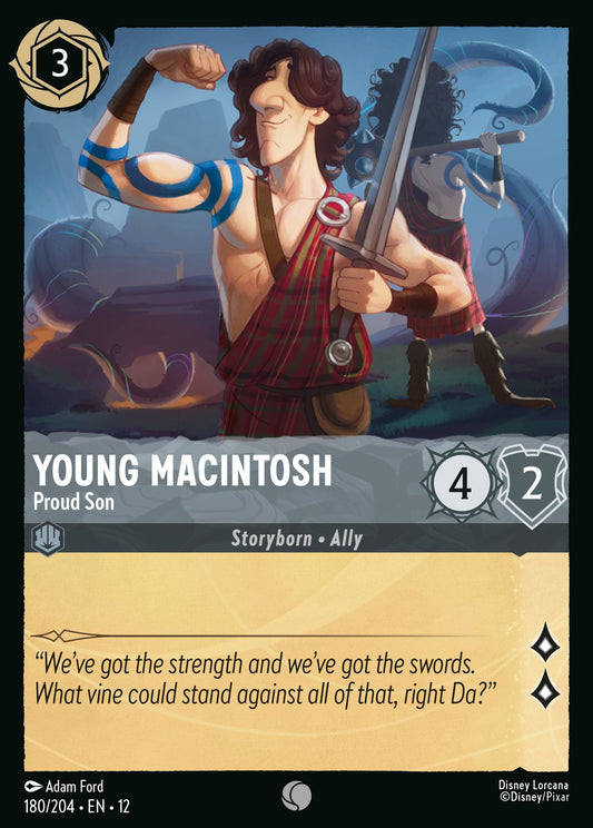 Young Macintosh - Proud Son - Common Lorcana Card