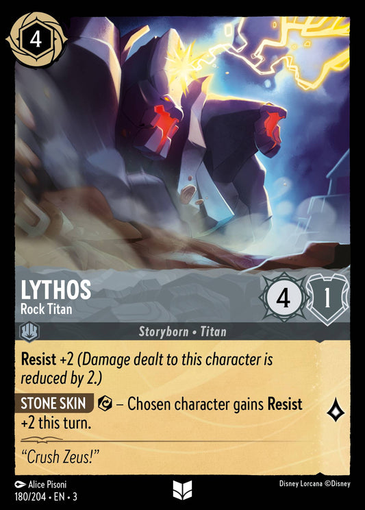 Lythos - Rock Titan - Uncommon Lorcana Card
