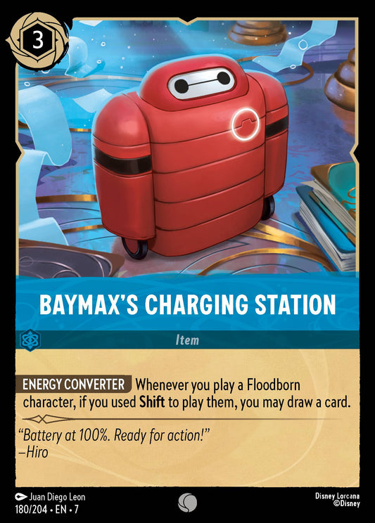 Baymax's Charging Station - Common Lorcana Card