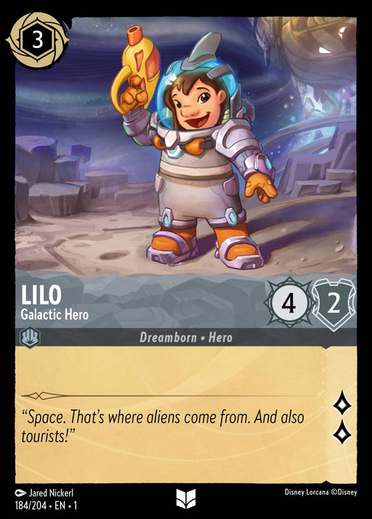 Lilo - Galactic Hero - Uncommon Lorcana Card