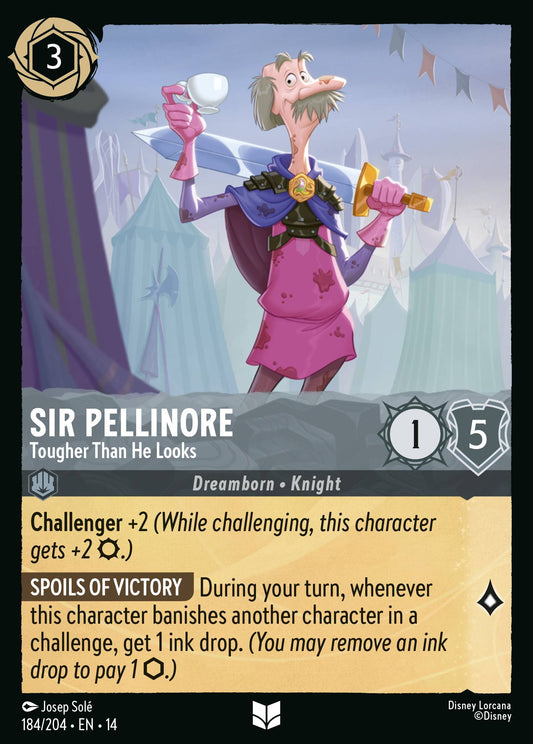 Sir Pellinore - Tougher Than He Looks - Uncommon Lorcana Card