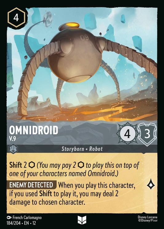 Omnidroid - V.9 - Uncommon Lorcana Card