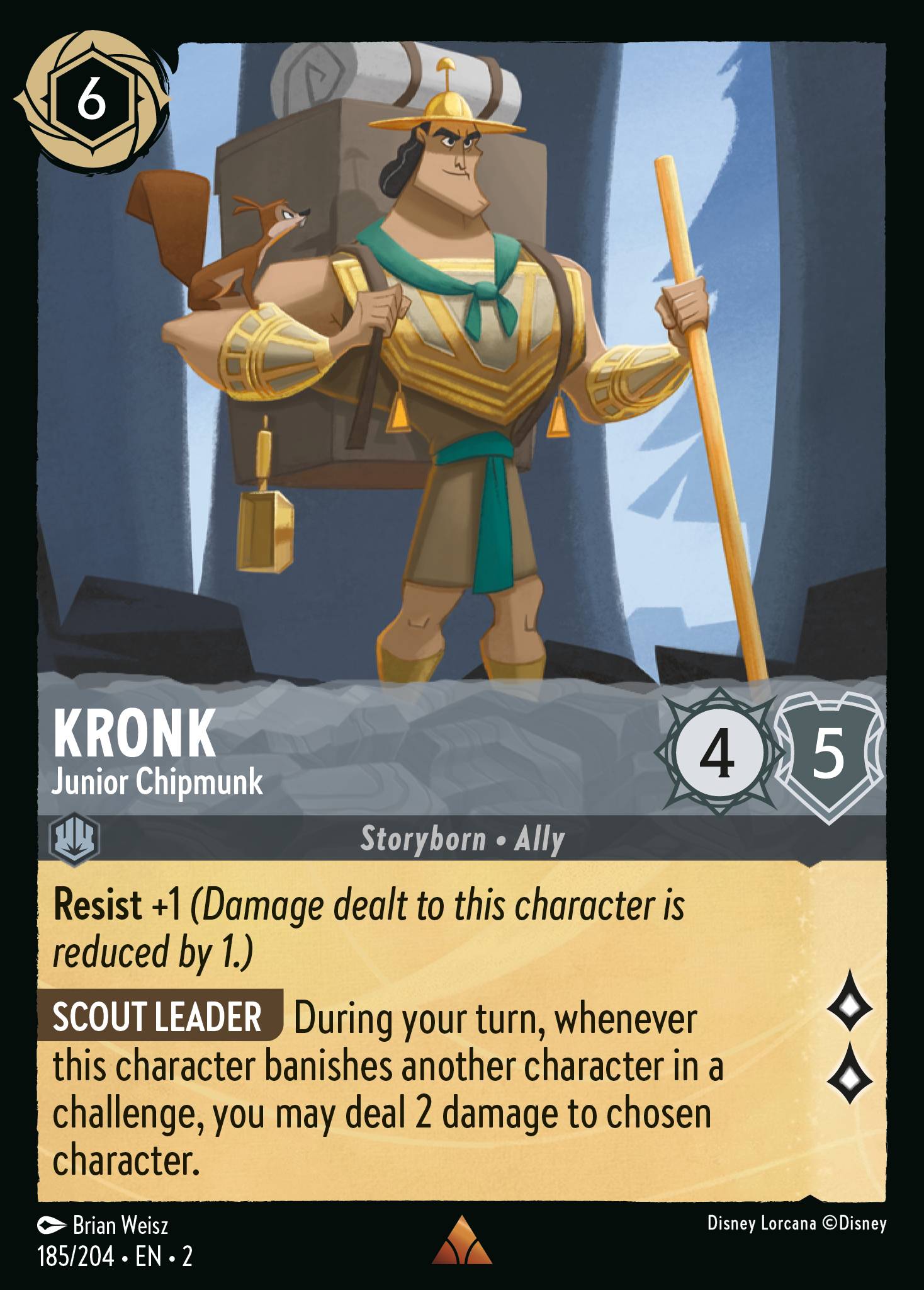 Kronk - Junior Chipmunk (Rare)