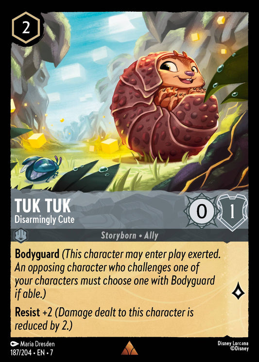 Tuk Tuk - Disarmingly Cute - Rare Lorcana Card