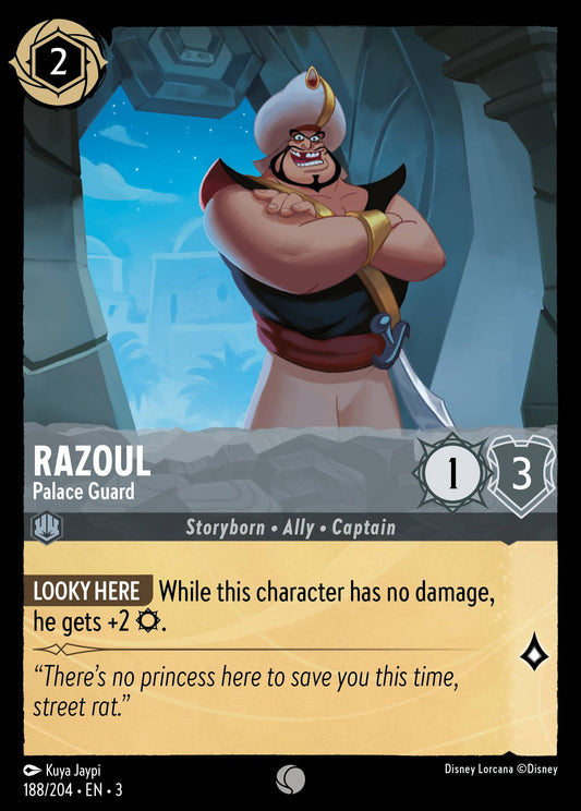 Razoul - Palace Guard - Common Lorcana Card