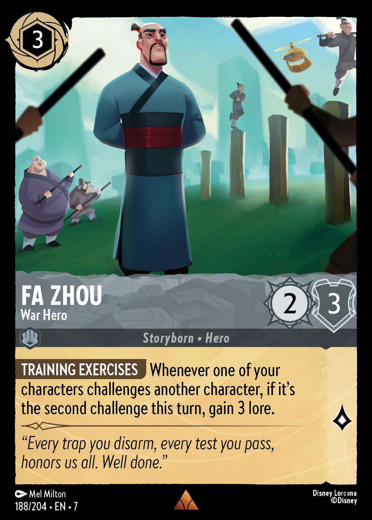 Fa Zhou - War Hero (Rare)