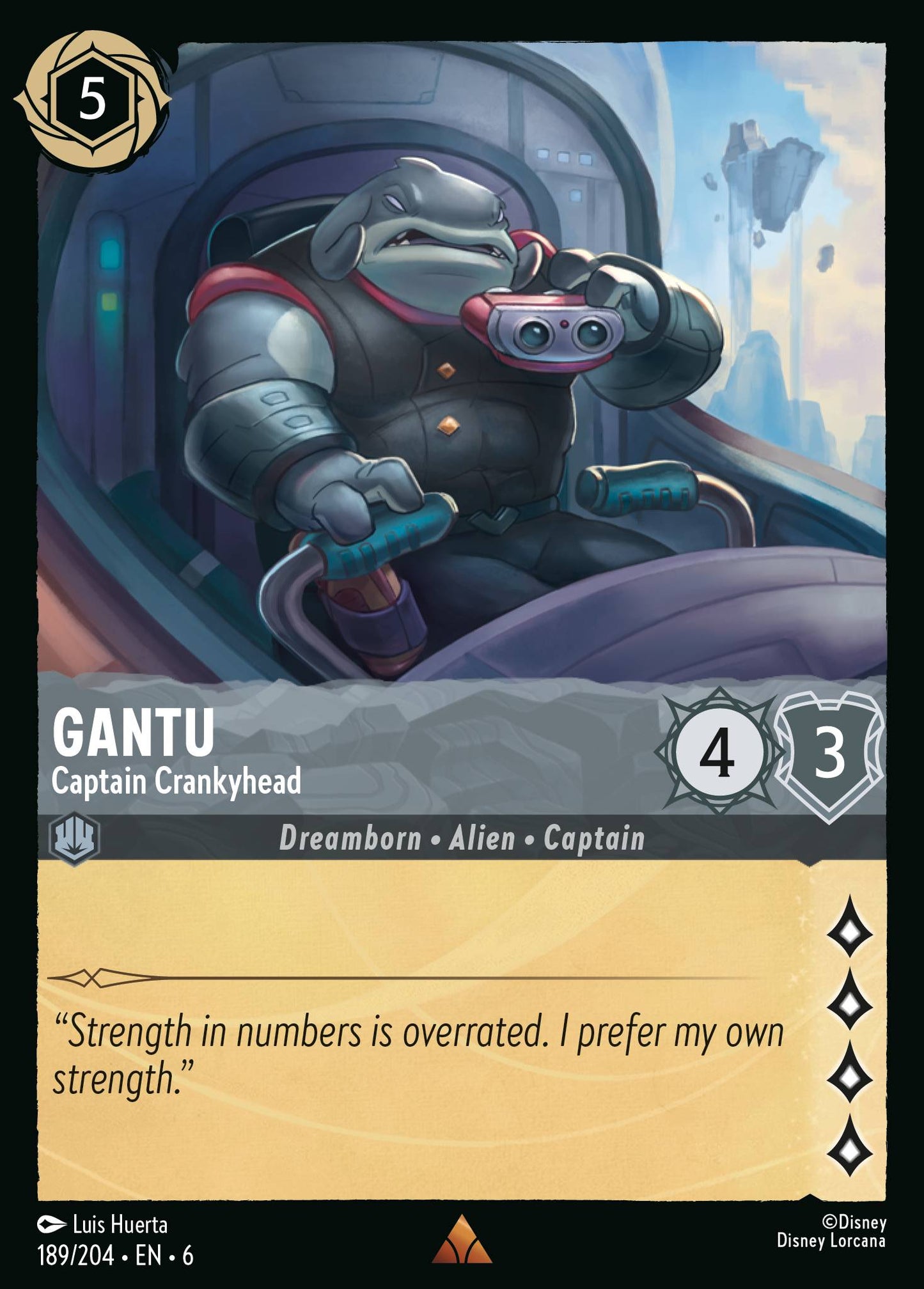 Gantu - Captain Crankyhead (Rare)
