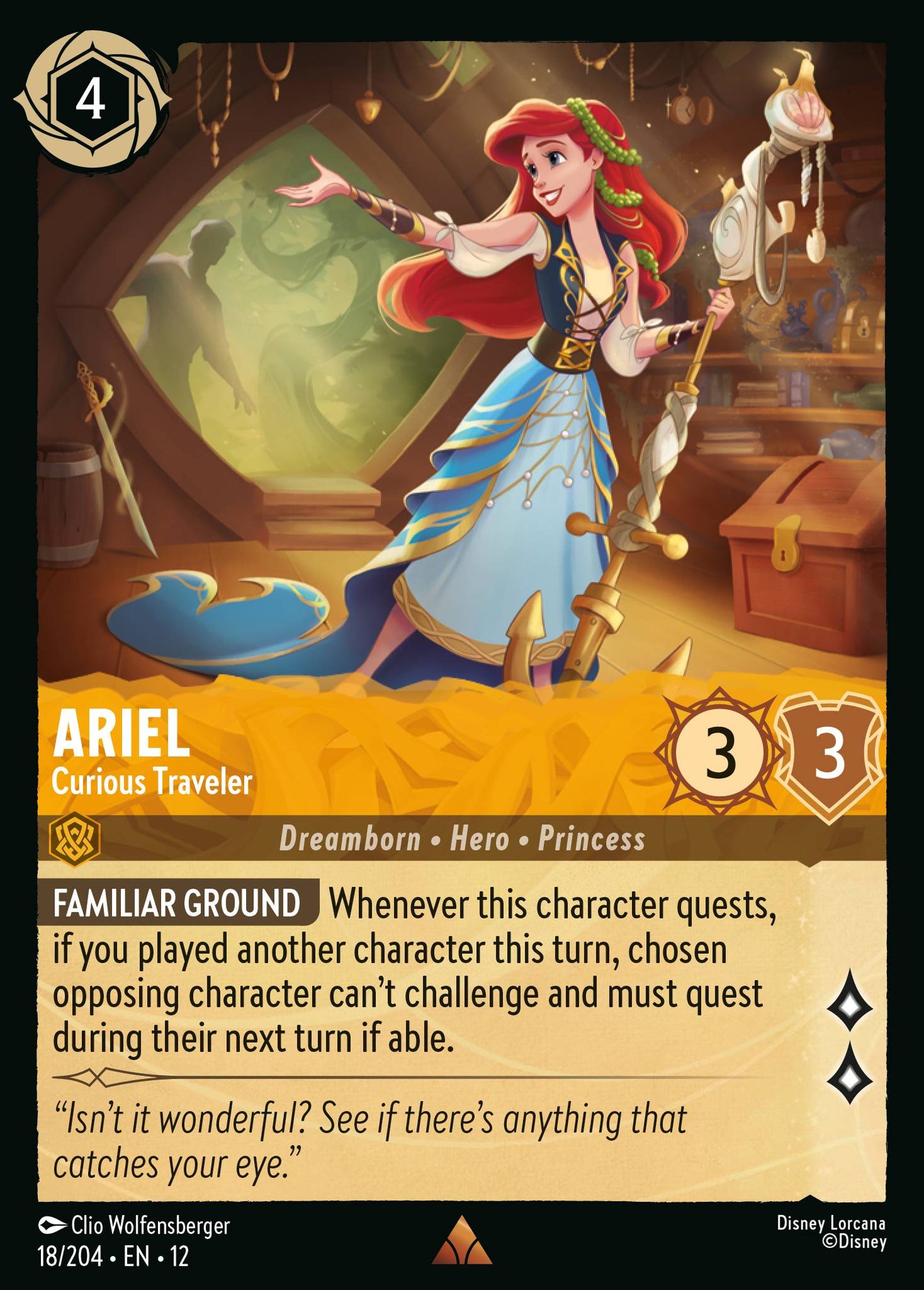 Ariel - Curious Traveler (Rare)