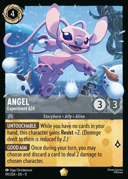 Angel - Experiment 624 - Legendary Lorcana Card