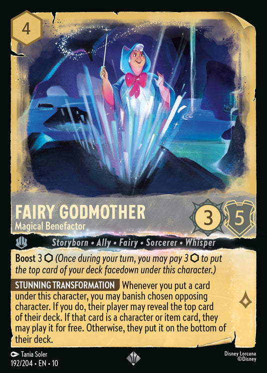 Fairy Godmother - Magical Benefactor - Super Rare Lorcana Card