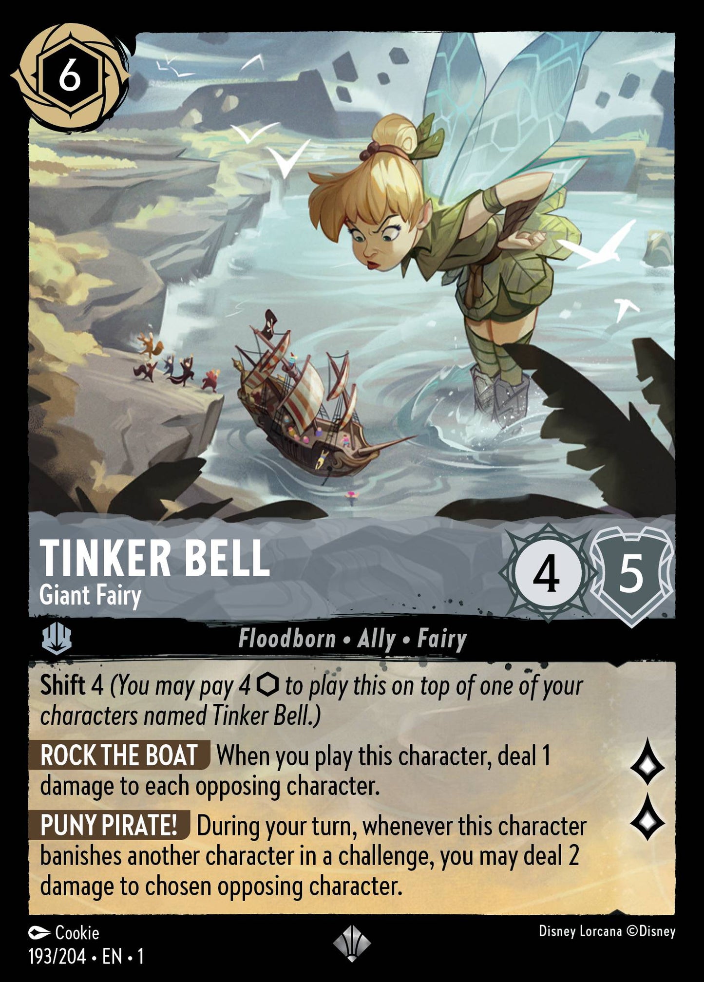 Tinker Bell - Giant Fairy (Super Rare)