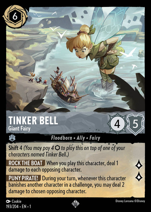 Tinker Bell - Giant Fairy (Super Rare)