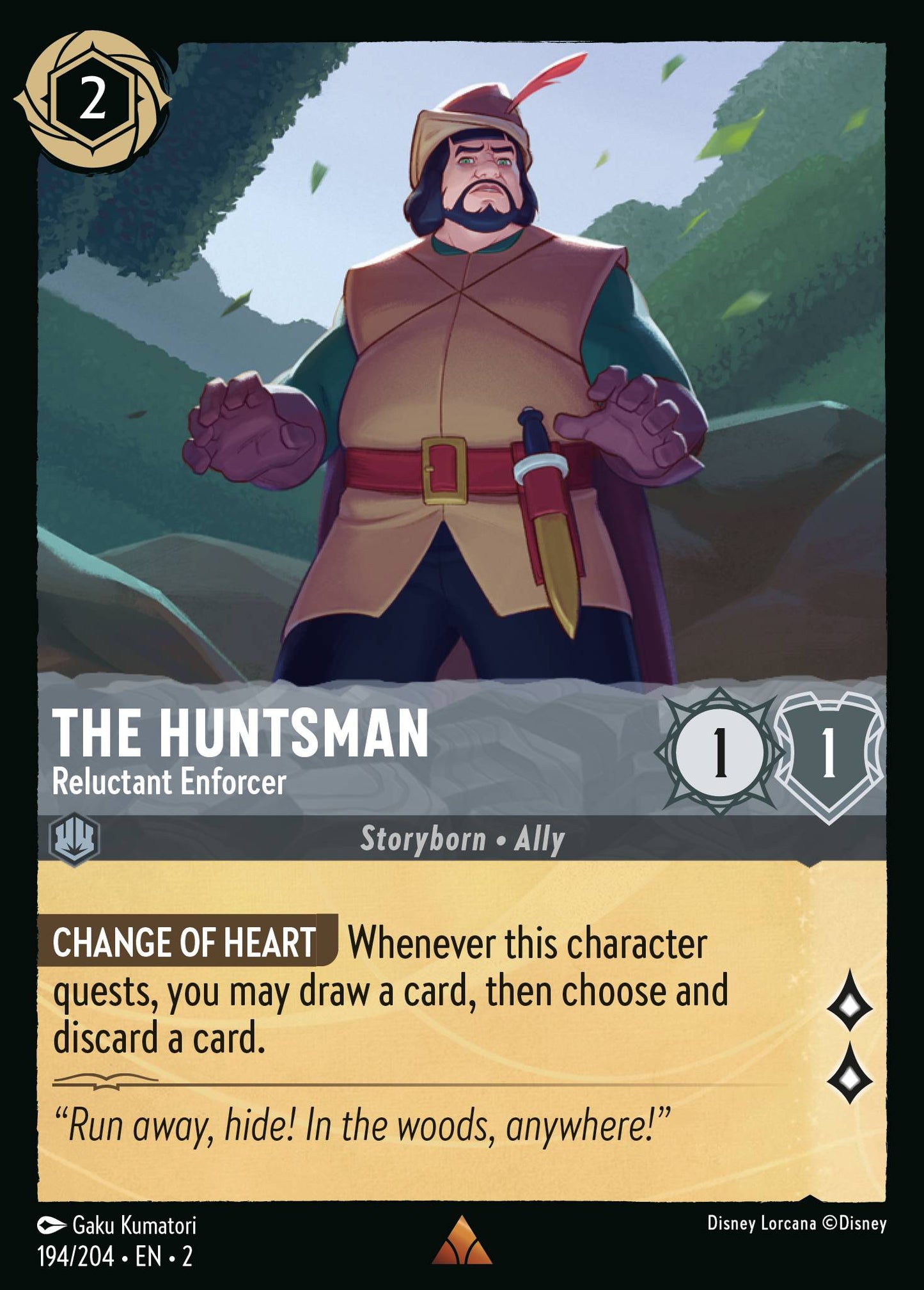 The Huntsman - Reluctant Enforcer (Rare)