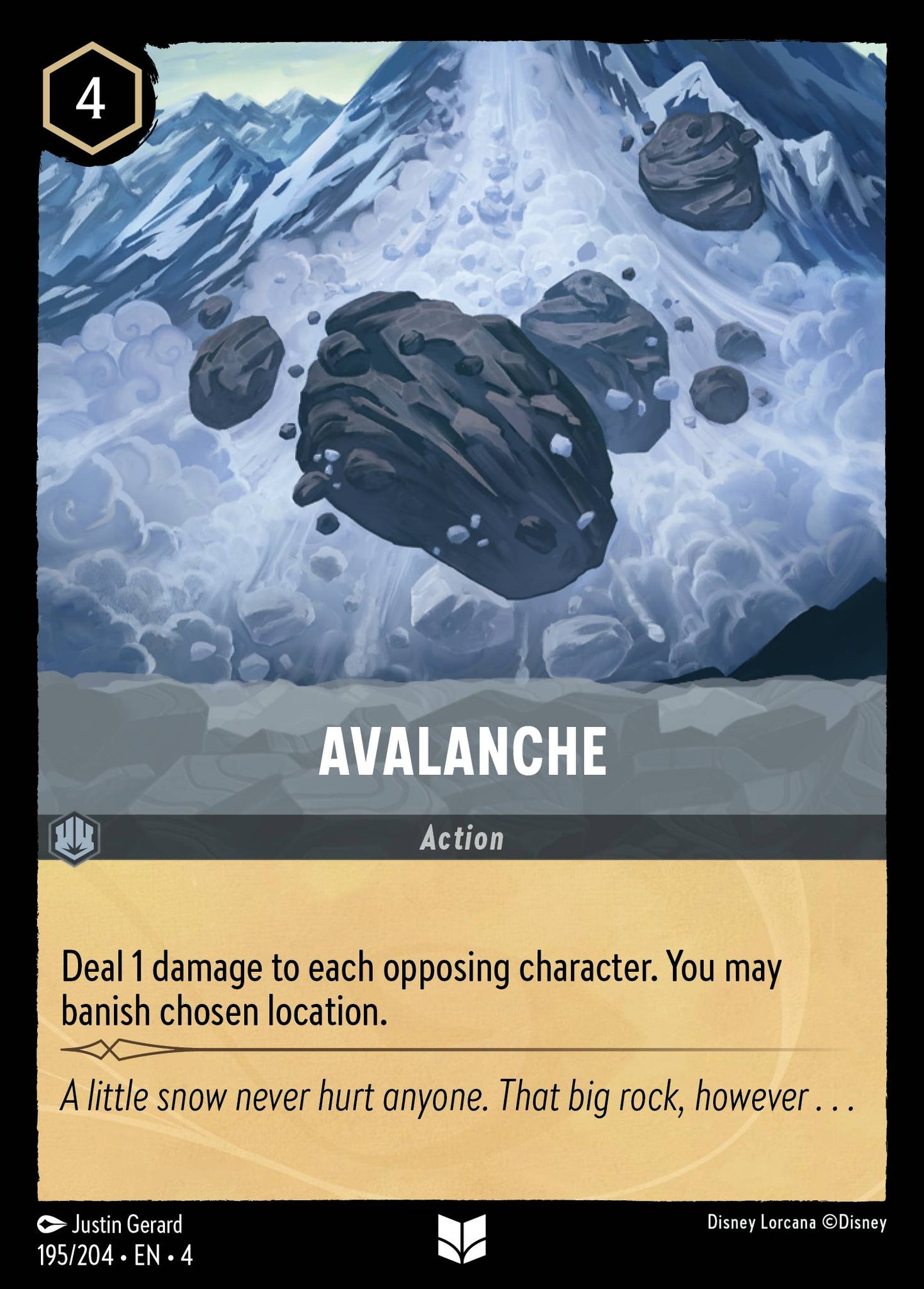Avalanche - Uncommon Lorcana Card