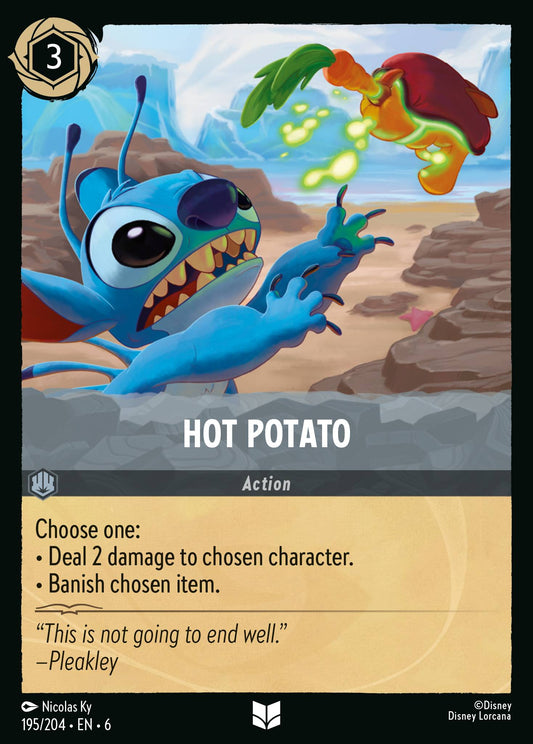Hot Potato - Uncommon Lorcana Card