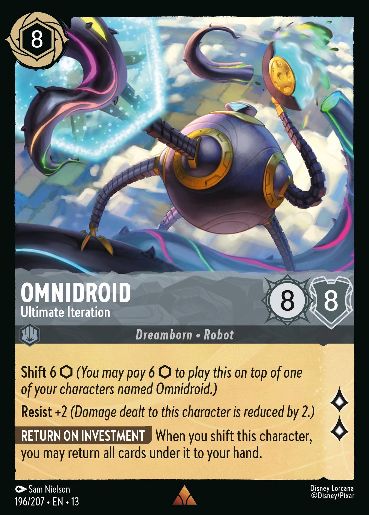 Omnidroid - Ultimate Iteration - Rare Lorcana Card