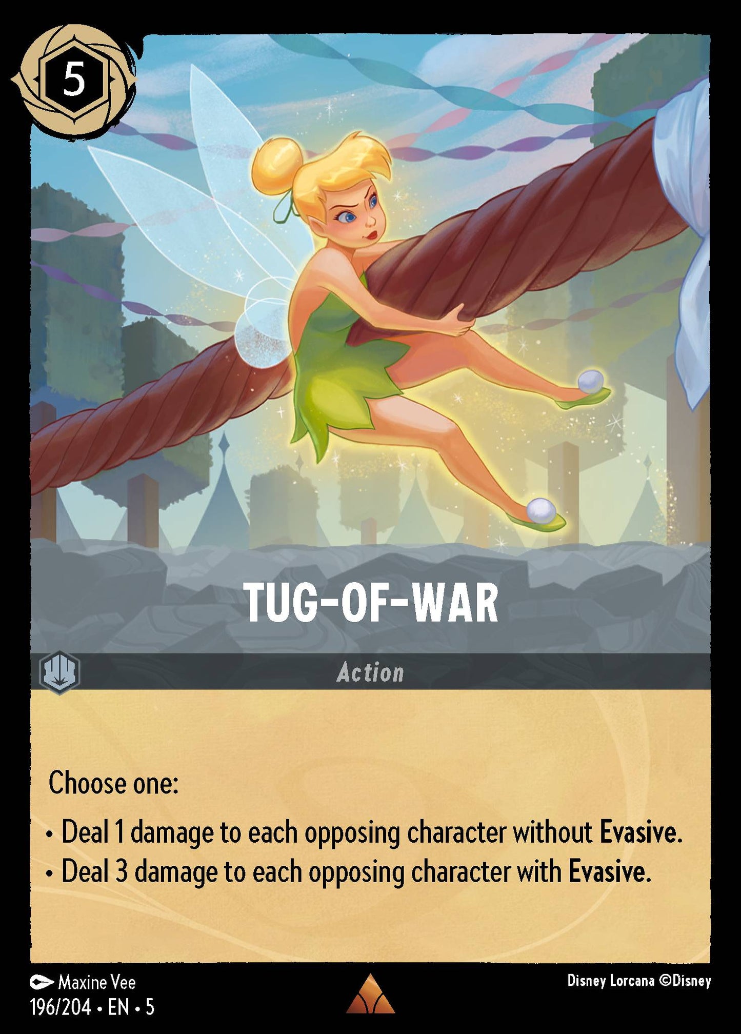 Tug-of-War - Rare Lorcana Card