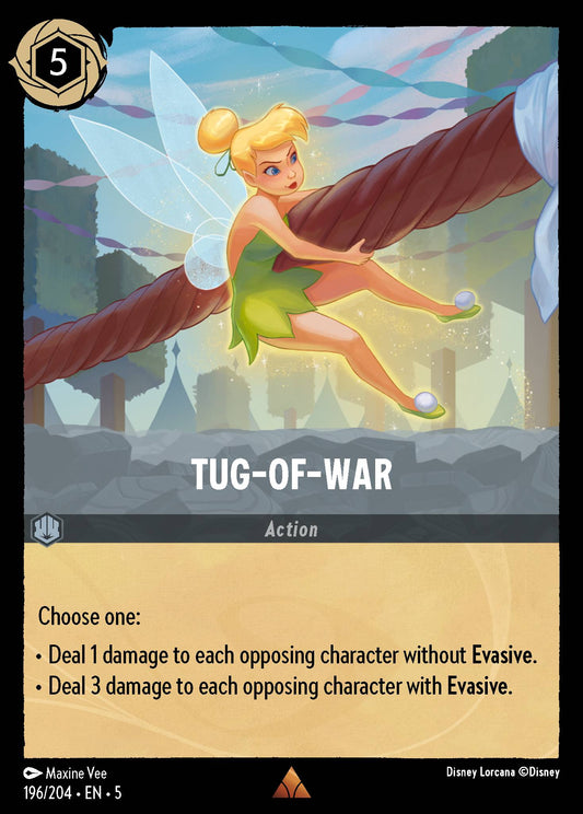 Tug-of-War - Rare Lorcana Card