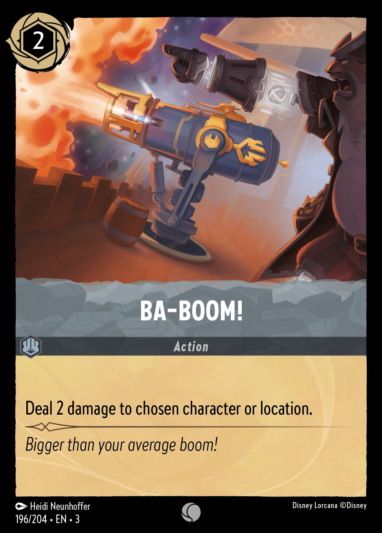 Ba-Boom! - Common Lorcana Card