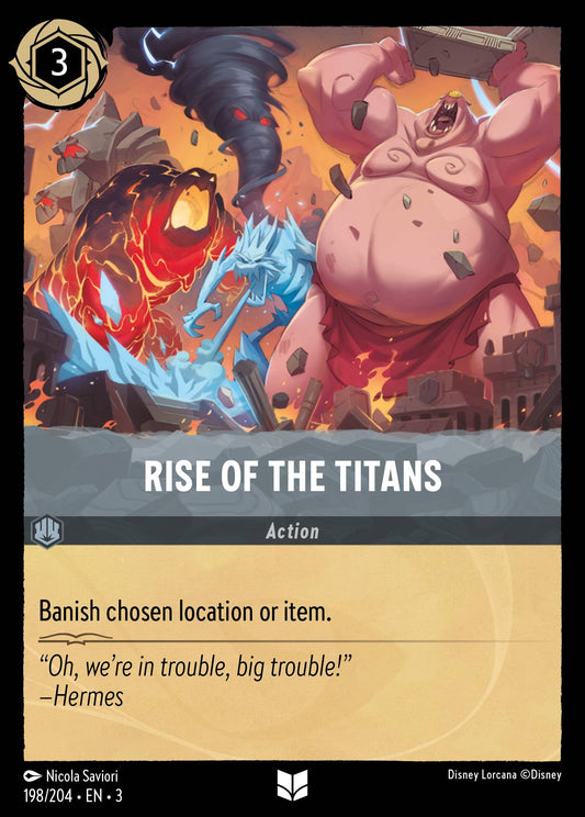 Rise of the Titans - Uncommon Lorcana Card