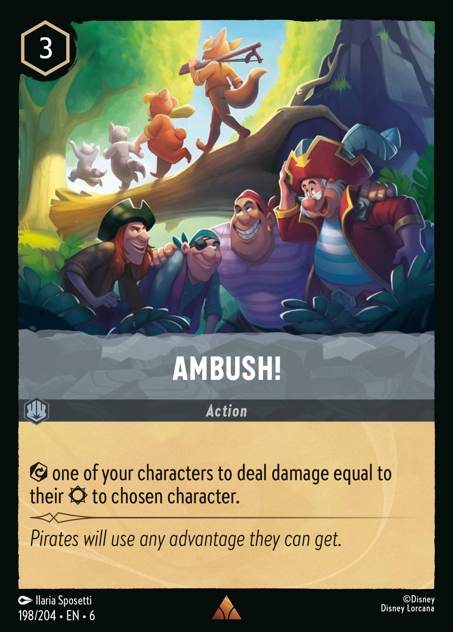 Ambush! - Rare Lorcana Card