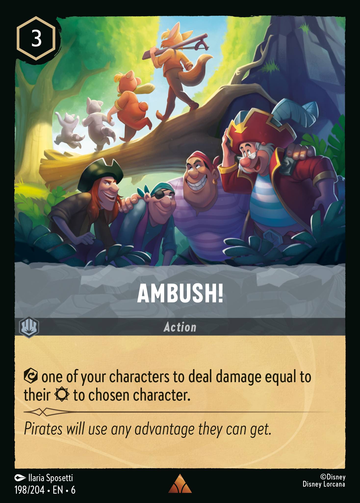 Ambush! - Rare Lorcana Card
