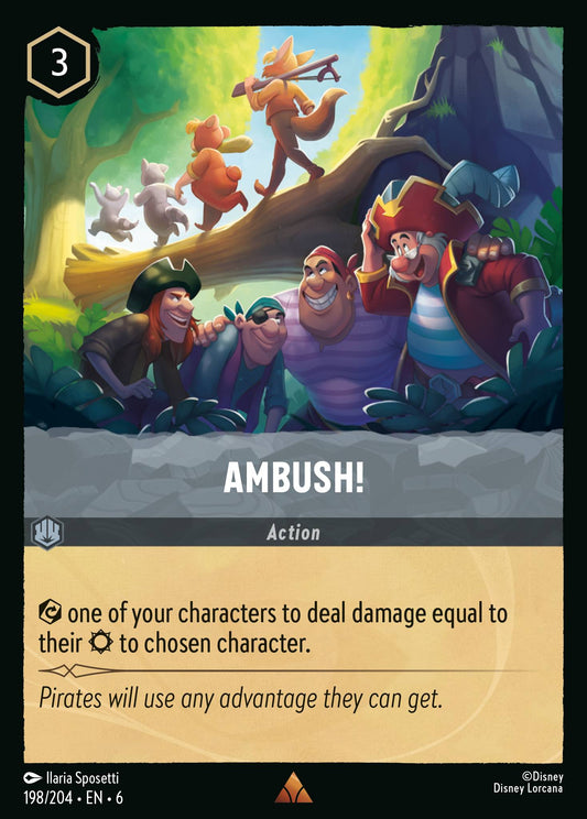 Ambush! - Rare Lorcana Card