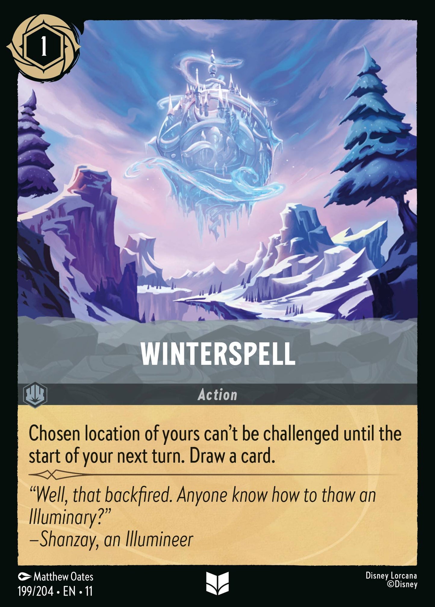 Steel Uncommons Playset — Winterspell (4-of)
