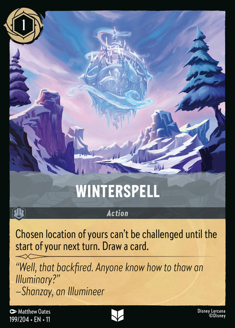 Steel Uncommons Playset — Winterspell (4-of)
