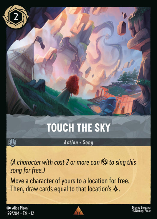 Touch the Sky - Rare Lorcana Card
