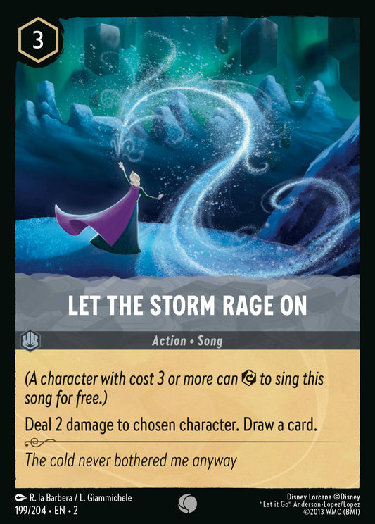 Let the Storm Rage On - Common Lorcana Card