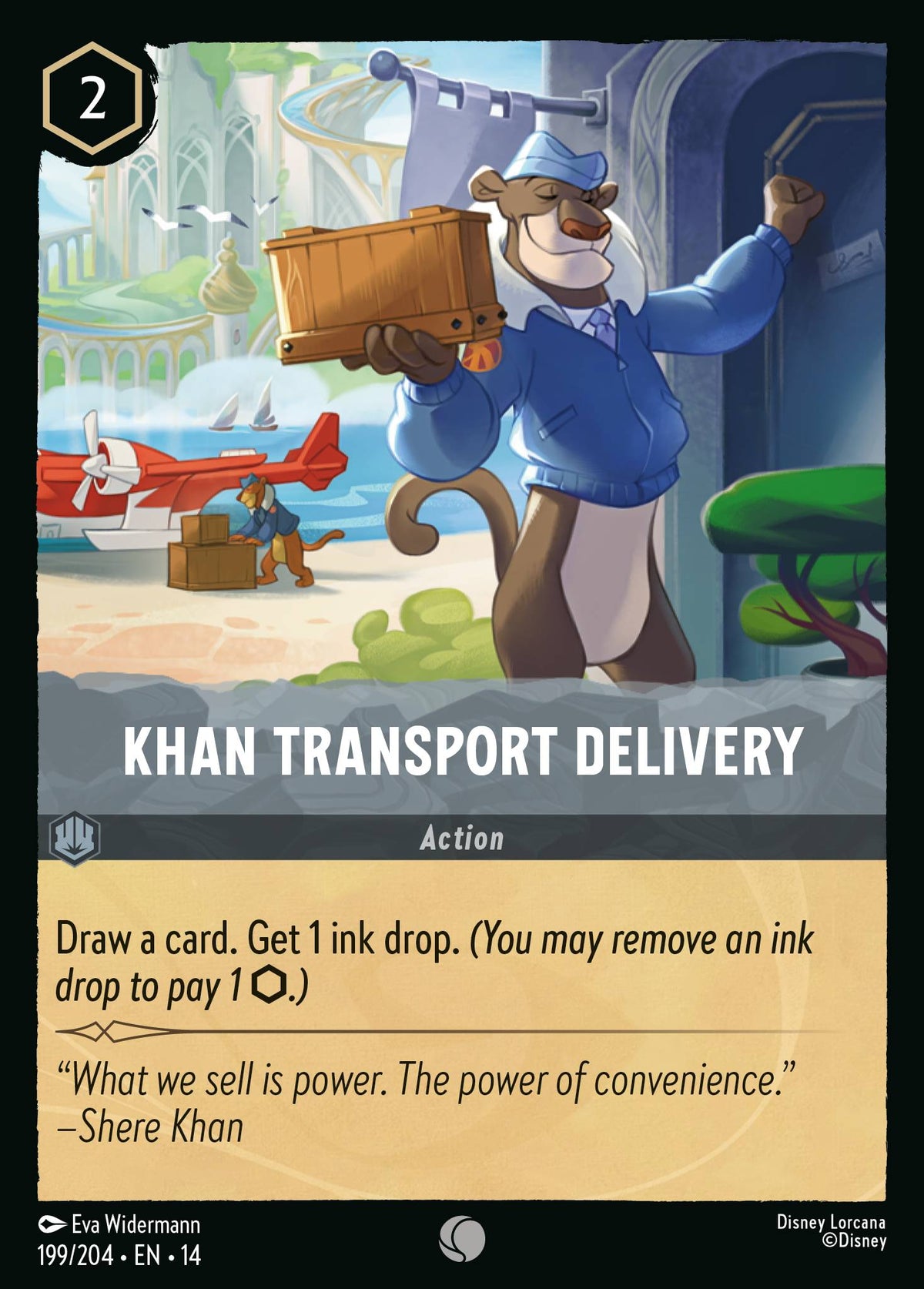 Khan Transport Delivery - Common Lorcana Card