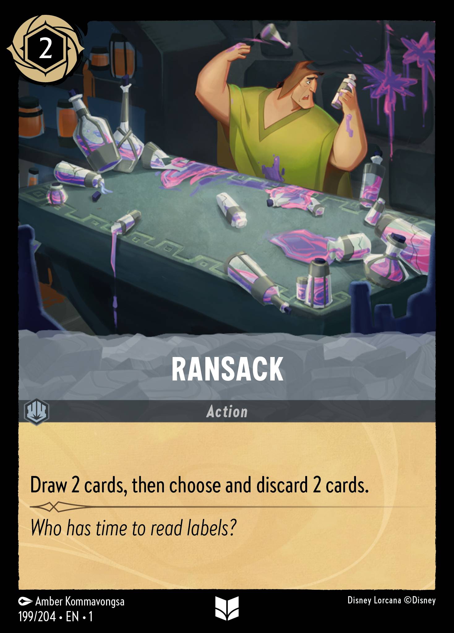 Ransack - Uncommon Lorcana Card